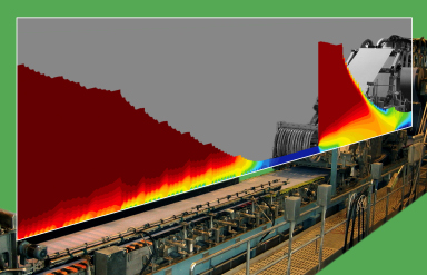 Simulation of Emma's two headboxes